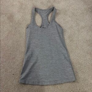 Gray Women's Racerback Tank Top